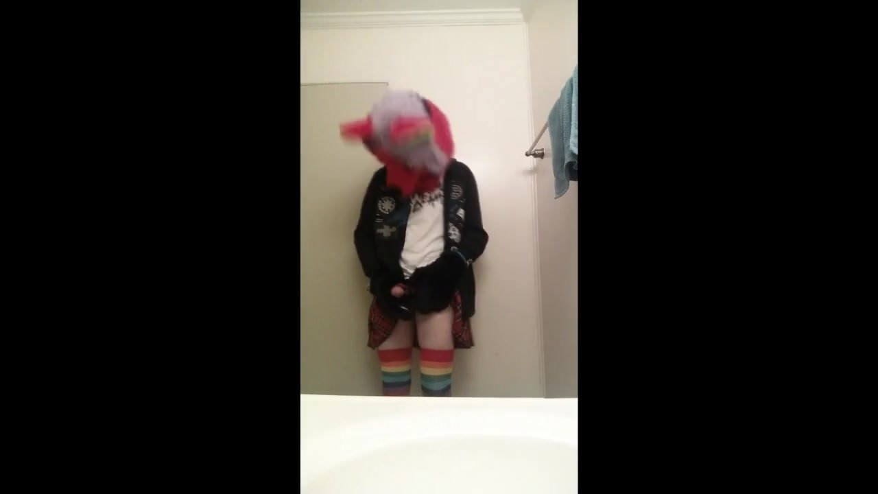 Naughty Fox Jerks Off