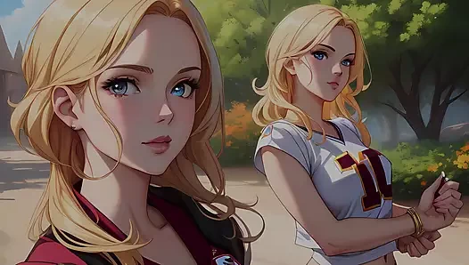 Futboldan ilham alan fantezi hikayesi - hayallerinin kızı bir mahomes hayranı