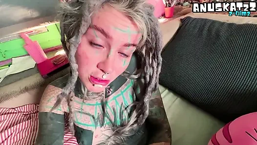 Özel apartmanda sikiş - damlayan dölleme bitirmek için dağınık salya akıtan sakso