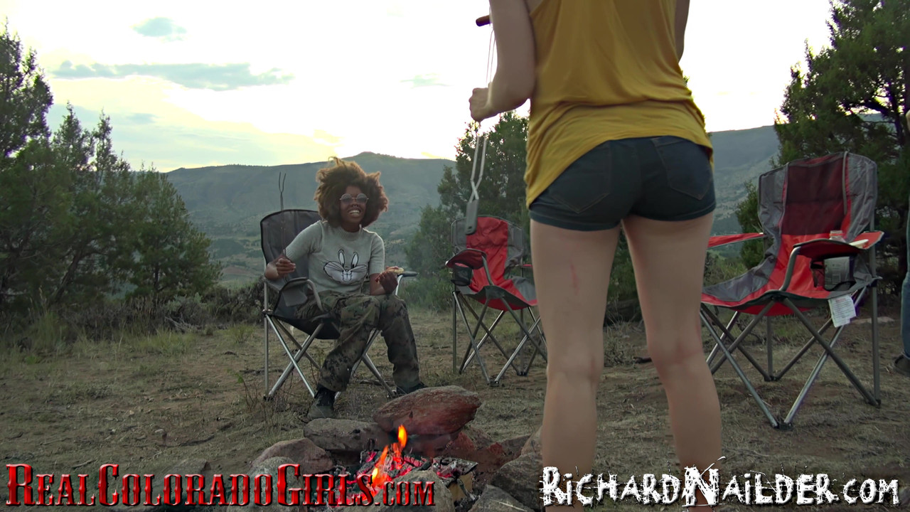 Cute Redhead Does First Ass-to-mouth and Lesbian Experience in Camping Audition Video