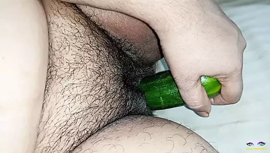 salatalık ve desi yapay penis ile çift penetrasyonu - netuhubby