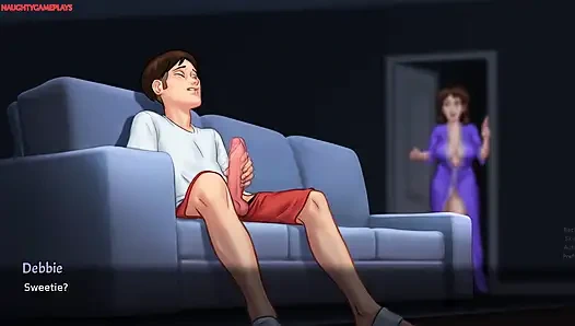 Yaz mevsimi efsanesi darkcookie'den bölüm 30 - orta yaşlı seksi ev sahibi büyük yarağını emiyor ve ona güzel bir ayakla muamele çekiyor