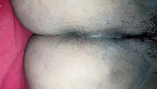 I grab and open the vagina of a slutty milf