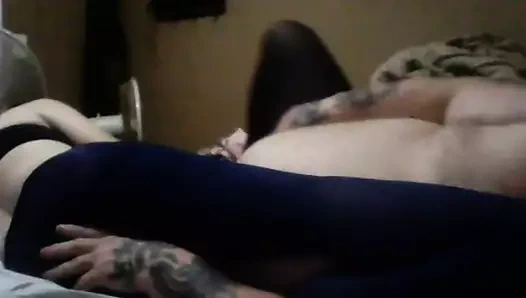 Mavi külotlu çorap