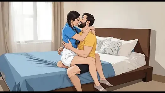 Hırsız süper pazarda cezalandırılıyor