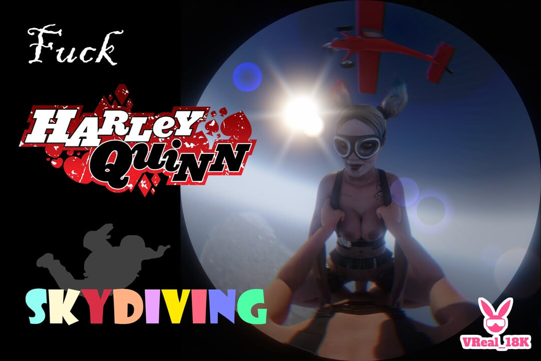 Vreal_18k harley quinn skydiving'i uçak atlayışından sikiyor ve paraşütü açmadan kısa bir süre önce düşüyor - dc comics parodisi