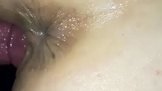 Domaltarak yedekleme - sıkı göt deliği dölleme ve boşalma