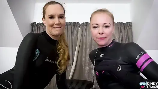 Cfnm wetsuit 31 talimatı ve Ariel ve Lucy ile boşalma geri sayım