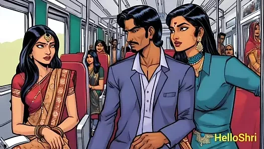 Trende sikiş Hintçe hikayesi