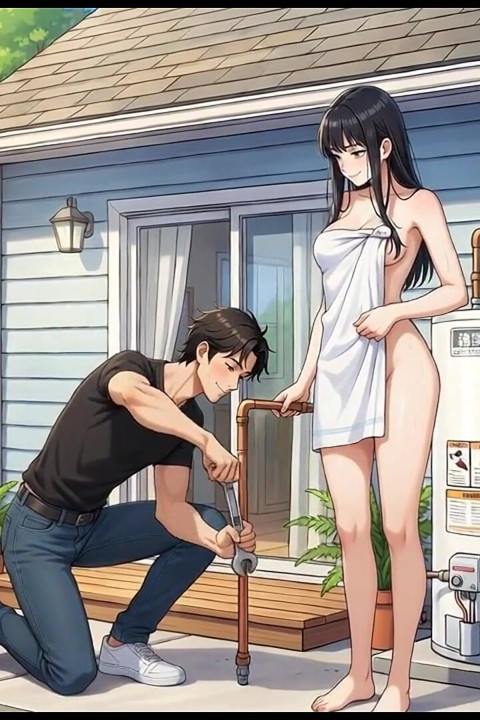 Kız Arkadaşımın Kız Kardeşiyle (19) Hentai Anime Izlerken Onunla Yattım