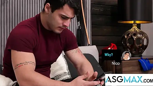 Yan kapı tabusu - kabadayı üvey erkek kardeş - "Bekle, beni sikmek konusunda ciddi misin?"