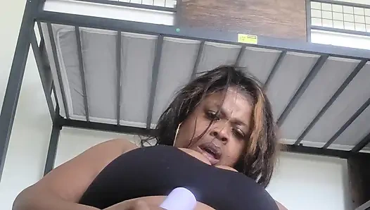 HotChocolate reaches her peak so hard from a back massager