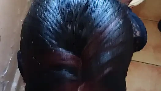 Siyah Sürtük Siyah Seksi Elbiseli Beyaz Adam Domaltmalı Ve Sakso Çekiyor