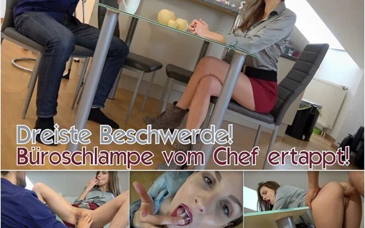 Brazen Şikayeti! Ofis sürtüğü patronu tarafından yakalandı!