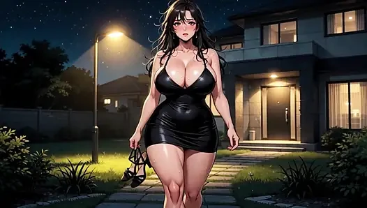 25 yaşındaki kadın riskli sessiz sekste üvey babasını kanepede sikiyor (yapay zeka oluşturuldu)