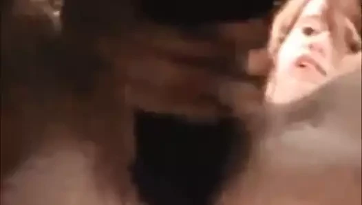 amatör eş paylaşılan ile siyah damızlık ve creampied