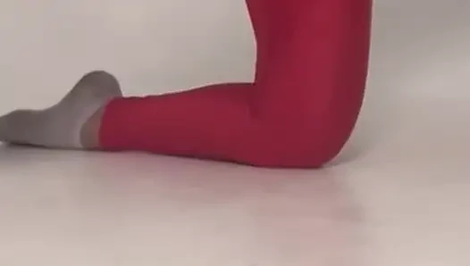 Deve toynağı tayt yoga teaser
