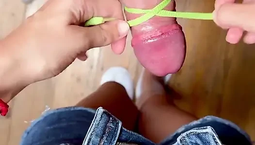 Senin aletin benim kurallarım! Shibari Huya!