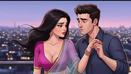 terrace par jake khub maze kiye (Hindi)