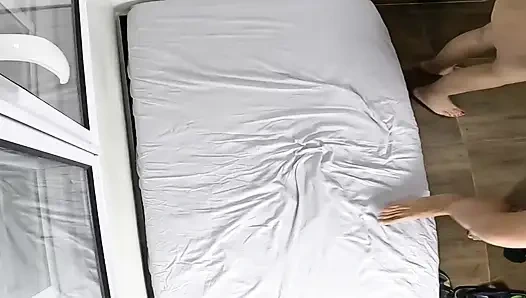 Kocaman poposu olan yaramaz Brezilyalı BBW eşi ve açgözlü bir seks