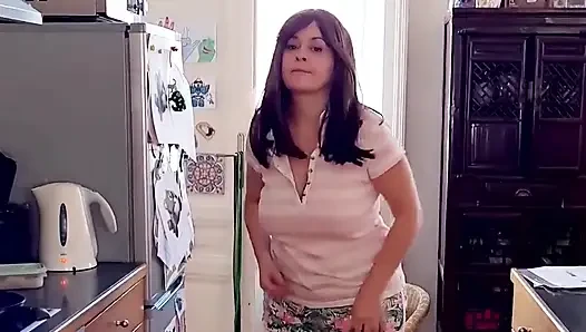 Mutfakta sakso ve boşalma