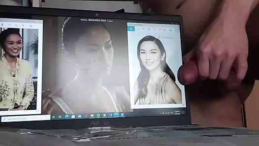 Güzel joanne peh için bir haftalık yük