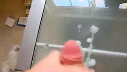 Post vacation jack off and nice cum shot