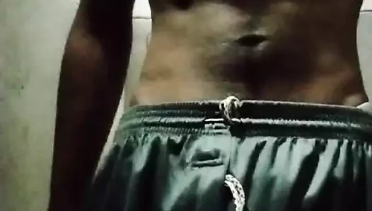 Bangladeshi sexy boy self enjoying at toilet