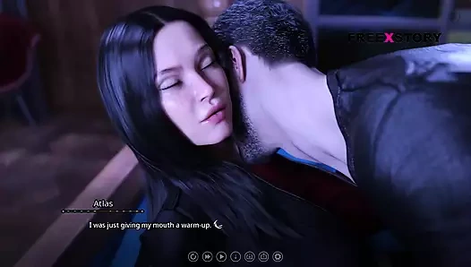 Yedi realms - vampir prens atlas leyala'yı arkadan sikiyor