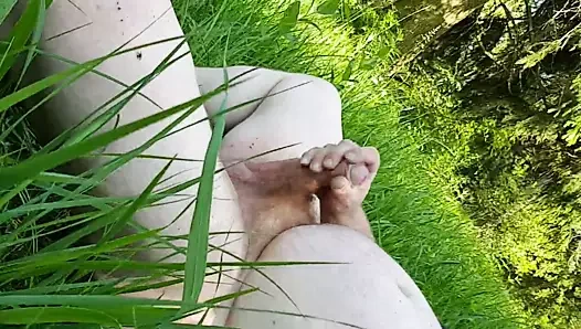 Bei der Radtour abgespritzt!