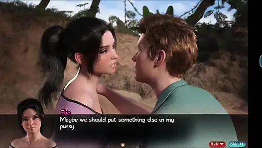 Üvey kız kardeşimi içinde sikişmeme izin vermesine ikna ettim