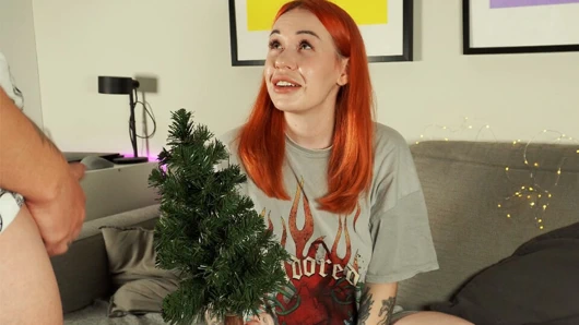 Üvey kardeşimden en iyi hediye - siki ağzıma boşalıyor