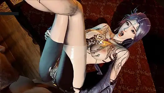 Déesse animée, reine éternelle du désir - animation 3D, hentai