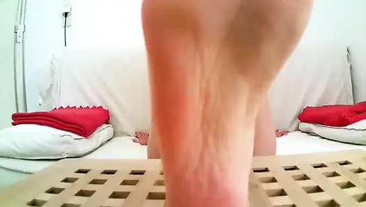 Antrenmandan sonra ayaklarımı yala!