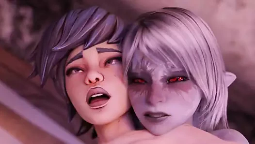 Ava gets anally creampied tarafından futa raeza