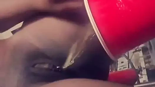 Abanoz işemek içinde solo fincan