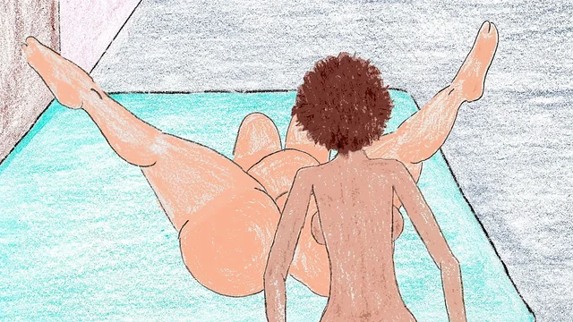 Ms hudson bir kayış-on ile felicia tarafından raylı alır