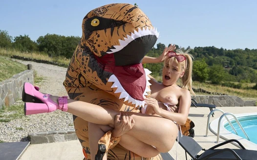 Dickosaur'un üvey kız kardeşinin amını karşılama ve üreme zamanı