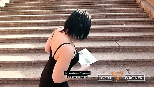 Pis orta yaşlı seksi kadınla kör randevu! Otel odasında kolay sikiş! Wolf Wagner