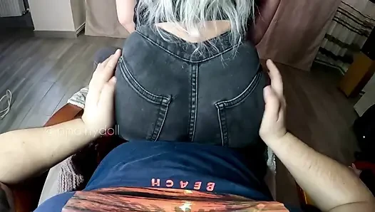 POV Farting in Your Lap in Jeans