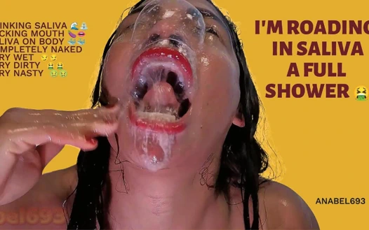 Tükürükte Dolup Dalıyorum Tam Bir Duş