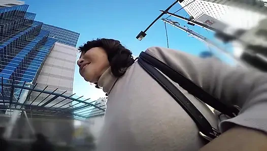 A074B08 olgun kadın tersten tavlanıyor Elinde olmayan ama yapmak istemeyen olgun bir kadın, utançla mücadele eylemi...