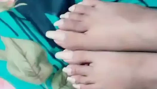 Kız arkadaş Hintli sharp toenai