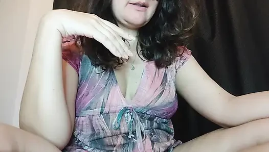 Bir kamera kız gününe büyük ile ateşli sohbet değil