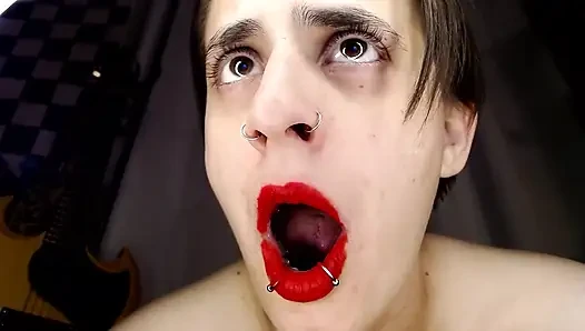 Blow up doll kırmızı ruj