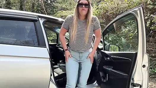 Waiting for My Friend but I Couldn't Hold It and Wet My Jeans