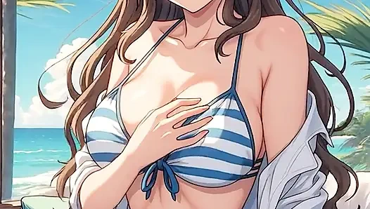 Yapay zeka tarafından oluşturulan çizgi film içeriği, 18 yaşındaki anime kızın sansürsüz videosu, Kiidzy Animates'in yakın çekiminde 3 boyutlu çizgi film