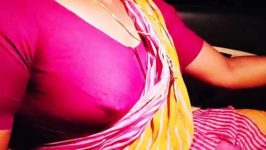 Hintli üvey aile adamı aldatan evli kadın açık havada üvey kızıyla sikişiyor