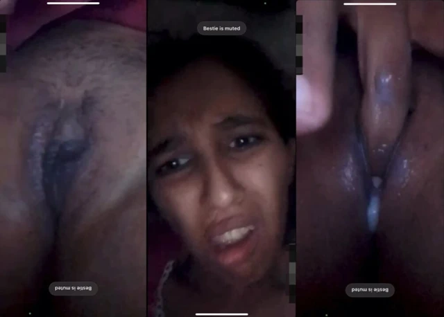 Pakistanlı ateşli kız kremsi amcığını parmaklıyor