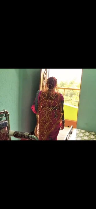 Deor and bhabhi first night ,when I return from bathroom